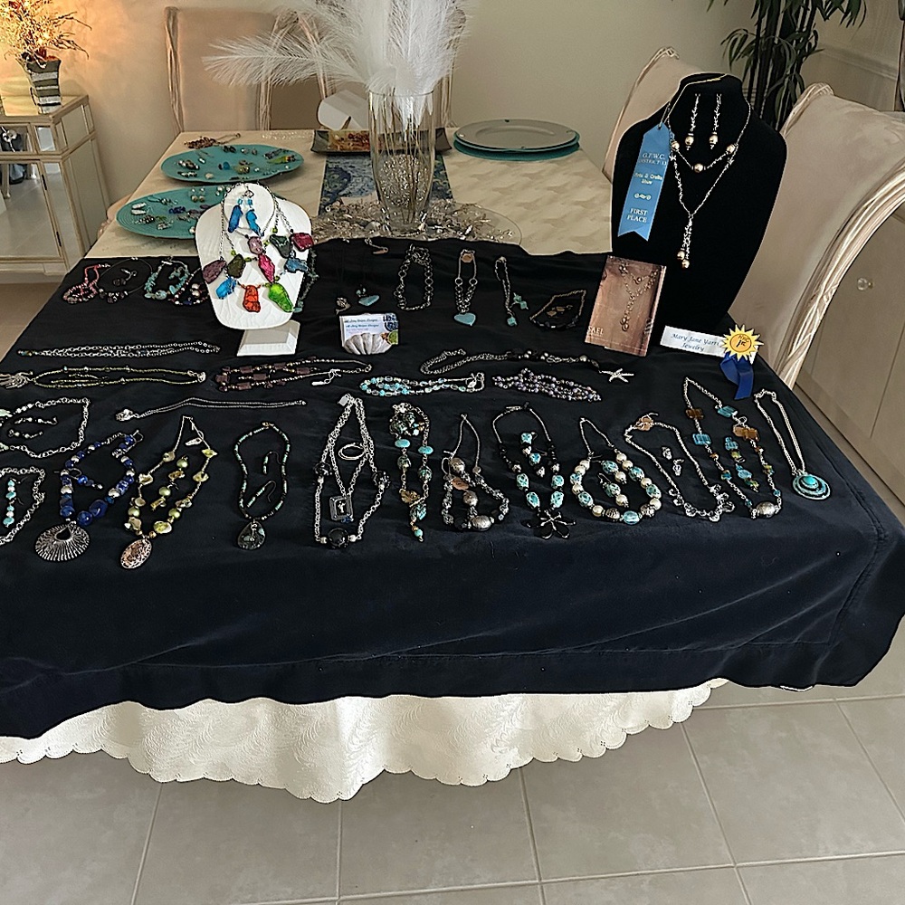 Hand made custom one of a kind jewelry (some pieces have already been sold)